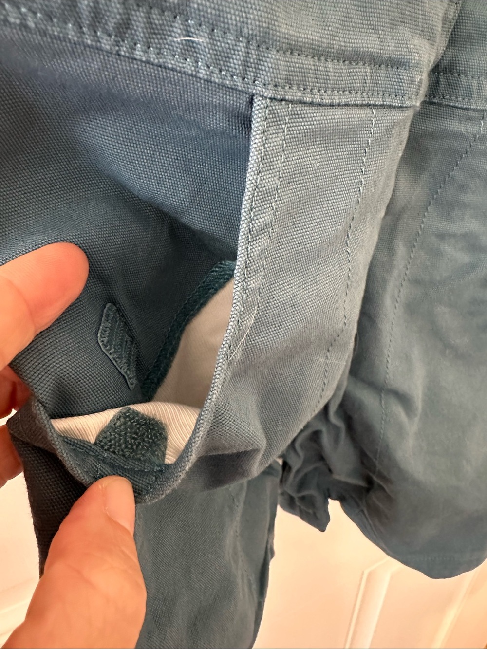 PATAGONIA BABY STAND UP SHORTALLS ABALONE BLUE - Picture 3 of 7